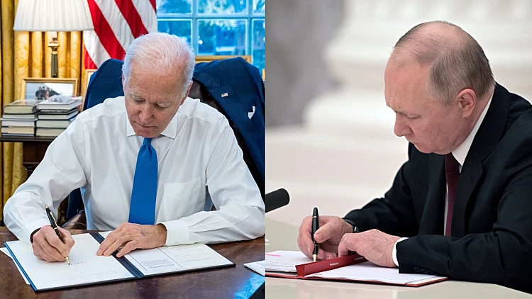 פוטין הורה לשלוח "אוכפי שלום" לאזורים הבדלניים; זלנסקי: "גבולותינו יישארו כפי שהם"