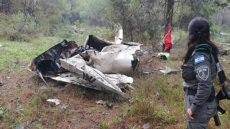 שני אנשים נהרגו בהתרסקות מטוס קל בהרי יהודה