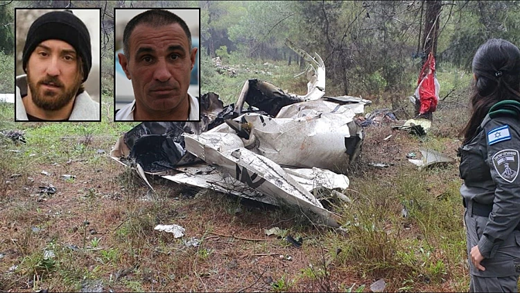 רחמים מרציאנו ועמית אברוצקי הם ההרוגים בתאונת המטוס הקל