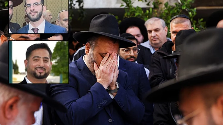 מאות משתתפים בהלוויותיהם של שניים מהנרצחים בפיגוע בבני ברק: "זה יום קשה"