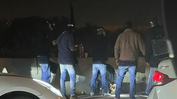 בעקבות מידע מהשב"כ: פלסטיני נעצר בכביש 6 בחשד שהיה בדרכו לבצע פיגוע