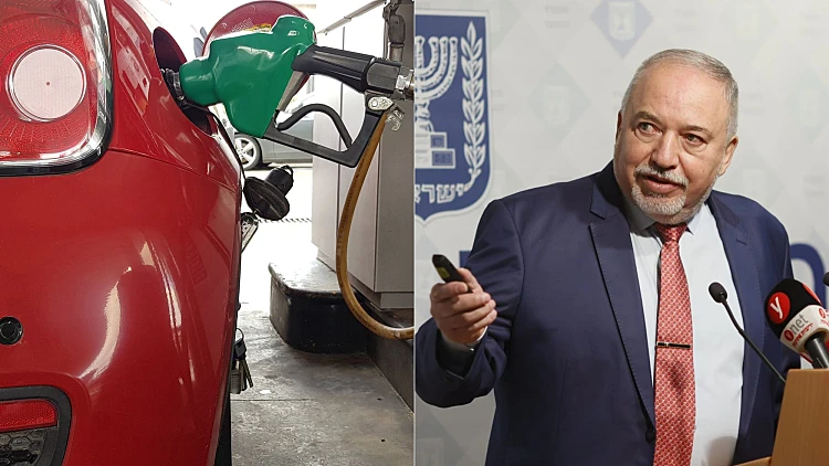 ליברמן הודיע על הפחתת מס מיידית על הדלק - זהו המחיר שתשלמו לליטר