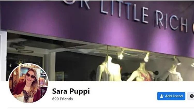 פרופיל איראני פיקטיבי בפייסבוק תחת השם "שרה פופי"