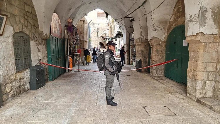ניסיון פיגוע בעיר העתיקה: המחבל נוטרל - אין נפגעים