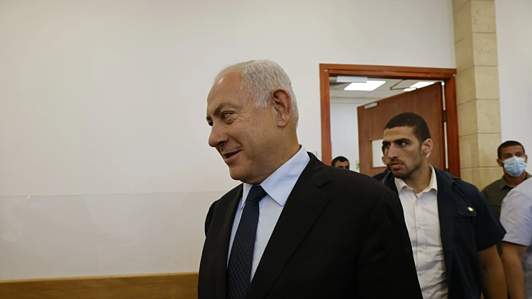 בנימין נתניהו בבית המשפט