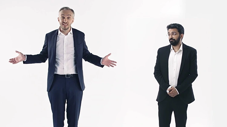 "אין לך מושג איך מרגיש להיות מואשם בנאציזם": שת"פ קומי ישראלי-גרמני למען אוקראינה • צפו