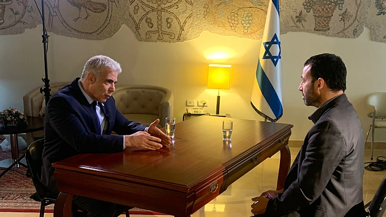 לפיד בריאיון לחדשות 13: "סיכוי לא רע שאהיה ראש ממשלה"