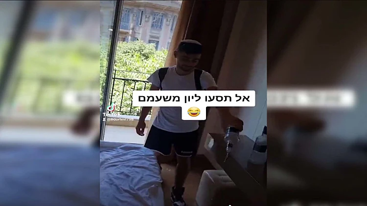 הצעיר שתועד משחית חדר במלון ביוון בריאיון ראשון: "אני מתבייש"