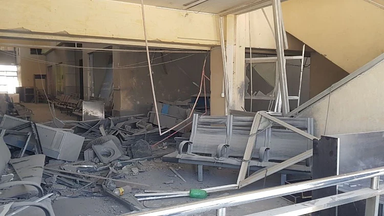 תיעוד: ההרס בנמה"ת בדמשק; כוכבי: "כל תשתית תומכת טרור - מטרה"