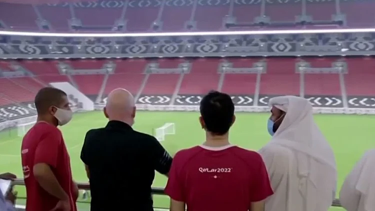 בין חמאס ואיראן לאצטדיוני הענק: תיעוד מההכנות למונדיאל בקטר