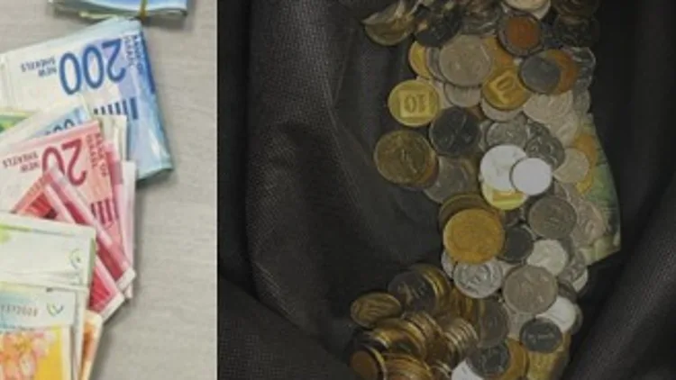 הכסף שנמצא הרשות החשוד ביבנה