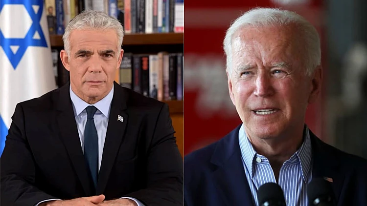 ביידן בירך את לפיד: "מצפה לראותך ביולי הקרוב"