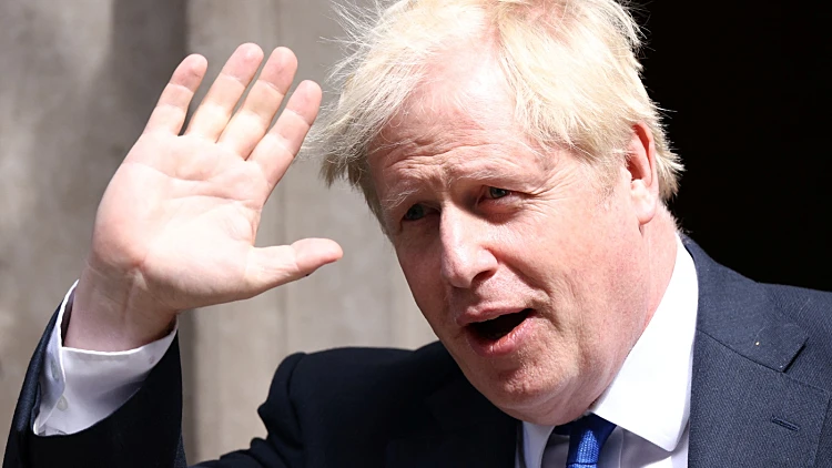 רה"מ בריטניה לשעבר בוריס ג'ונסון