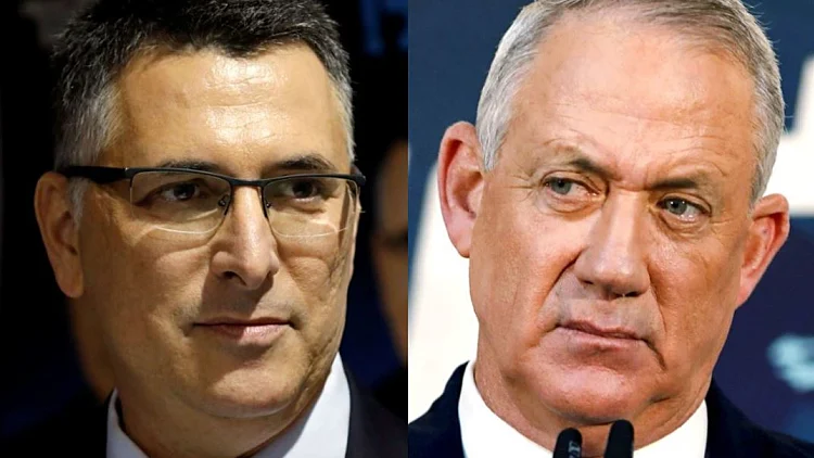 יכריזו על איחוד: גנץ וסער יקיימו הערב מסיבת עיתונאים משותפת
