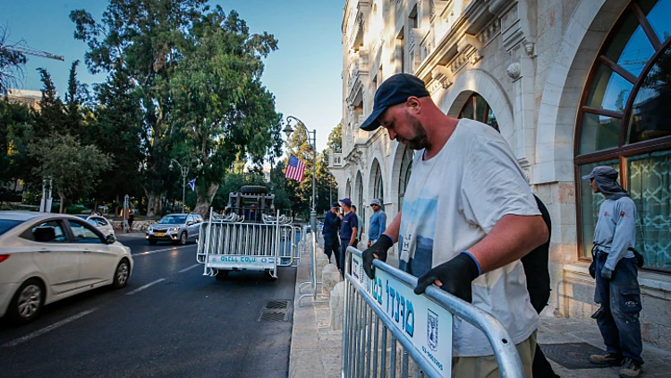 חוסמים את הרחובות בירושלים לקראת ביקור ביידן