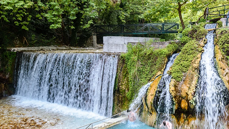 Edessa,,greece.,loutra,pozar,thermal,baths,and,hot,springs,in