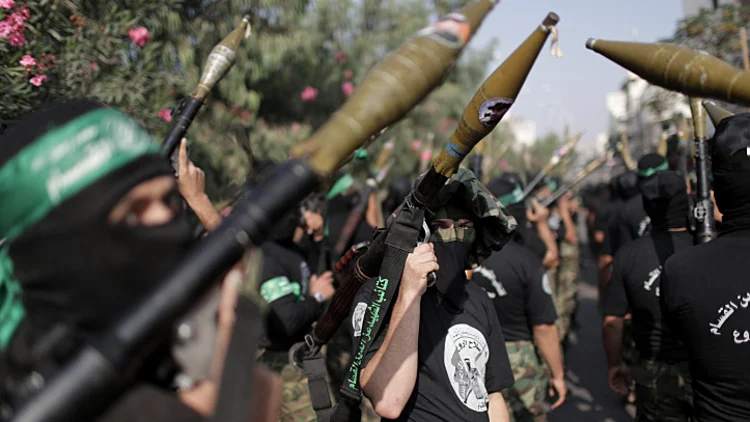 אנשי הזרוע הצבאית של חמאס