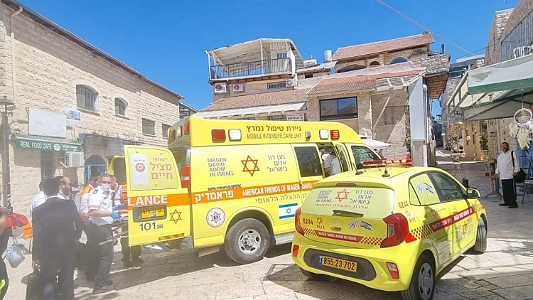 זירת הטביעה בצפת