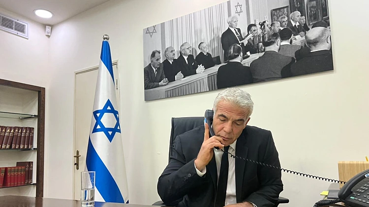 אחרי המתנה ממושכת: רה"מ לפיד שוחח עם ביידן על הסכם הגרעין