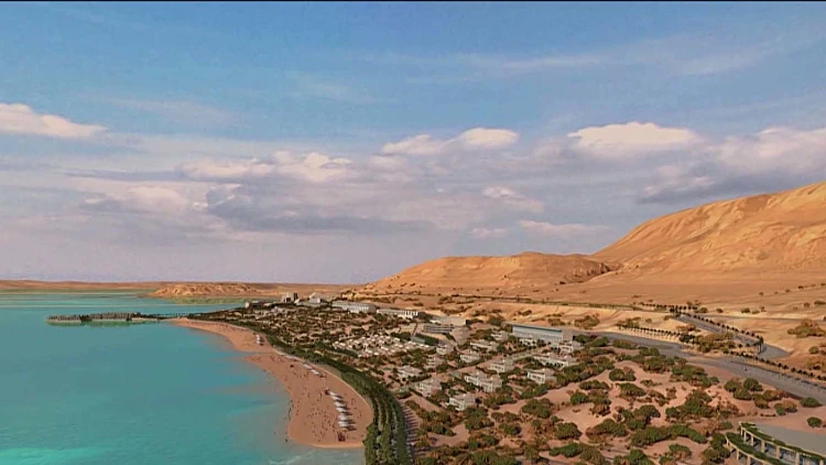 בקתות נופש צפות על המים: כך תיראה הריביירה החדשה בים המלח
