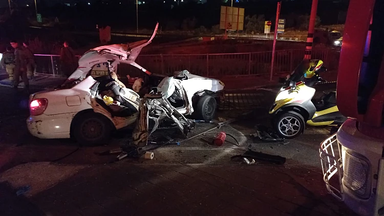 תאונה קטלנית בשומרון: הרוג ושני פצועים קשה מאוד