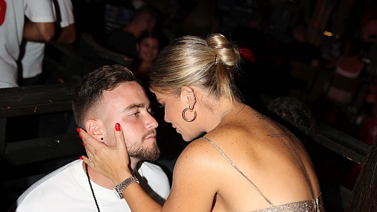 ג'קי אזולאי ובן זוגה בני פרץ