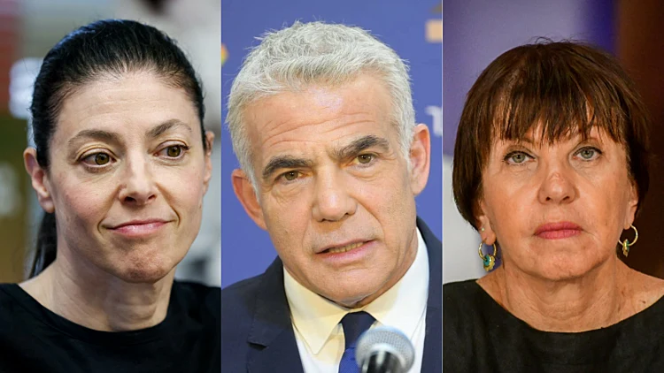לוחץ לאיחוד: לפיד זימן את גלאון ומיכאלי לפגישה אצלו במוצ"ש