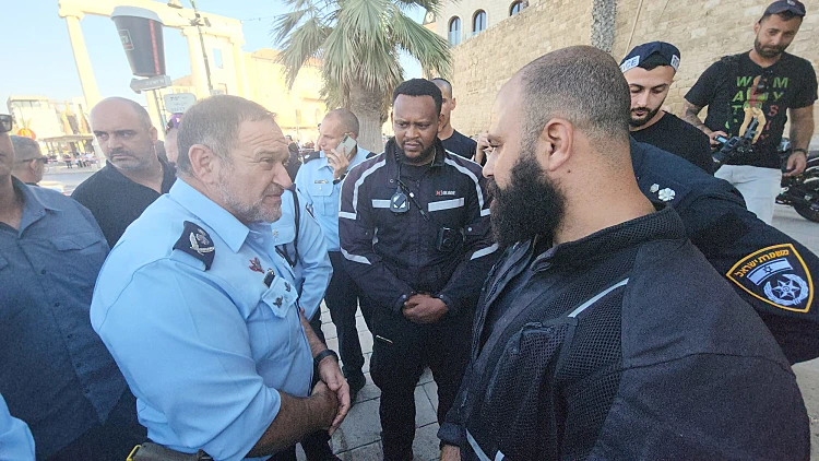 המפכ"ל ביפו: "ערנות השוטרים מנעה פיגוע גדול מאוד עם הרוגים"