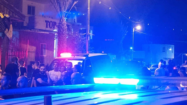 זירת הרצח בכפר אבו סנאן שבגליל