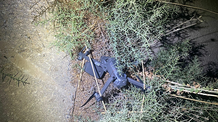 רחפן של חמאס שהופל ע"י צה"ל בצפון רצועת עזה