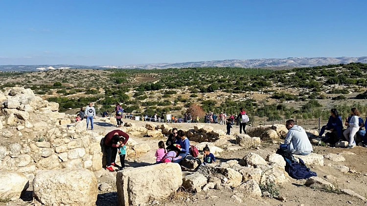 חרבת בורגין. צילום: עינב לנדאו