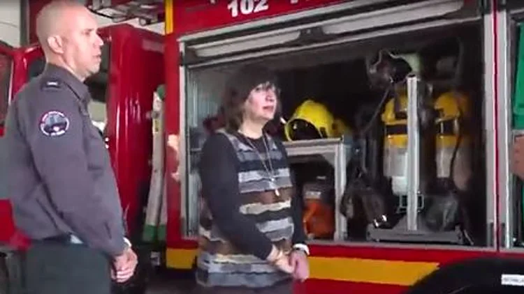האישה הראשונה בדרגת טפסר נכנסה לתפקיד: "יום חג לרשות הכיבוי"