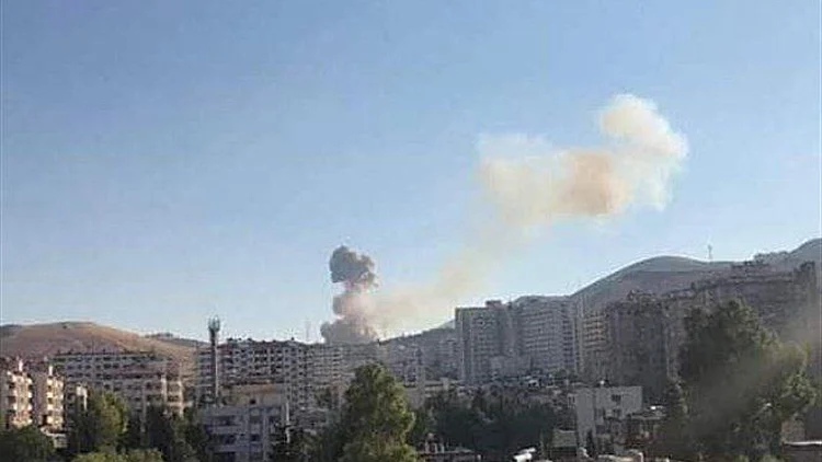 בסוריה מדווחים: תקיפה של חיל האוויר הישראלי בבירה דמשק