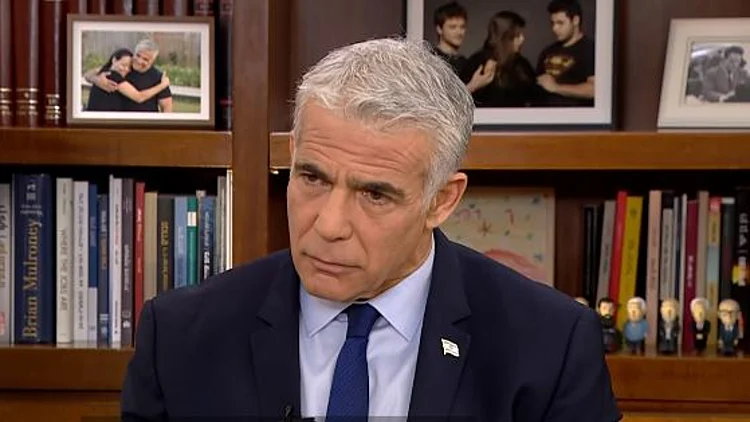 לפיד בריאיון לחדשות 13: "מרצ והעבודה? לא המטרה שלי"