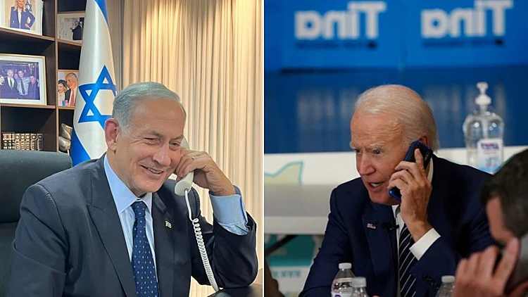 ביידן בירך את נתניהו: "אנחנו אחים, נעשה היסטוריה"