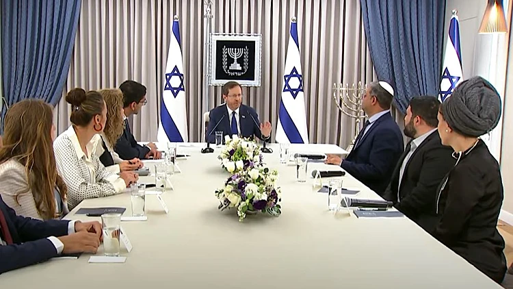 הרצוג לבן גביר: "יש לך תדמית שמעוררת דאגה בהרבה מקומות"