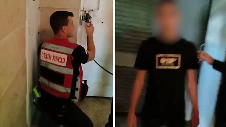 3 ימים במקלט, בלי אוכל ומים: תושב לוד חשוד שחטף שני בני 14