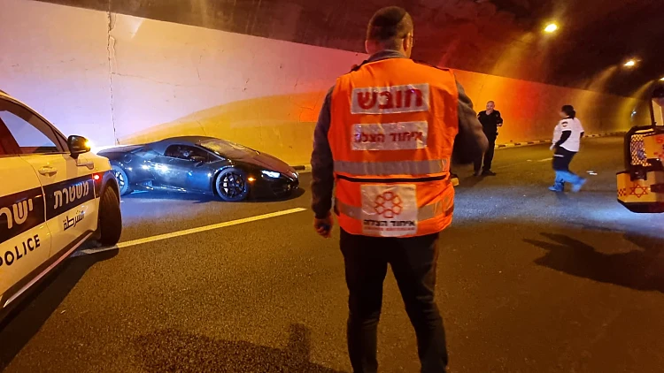 זירת הירי בכביש 6