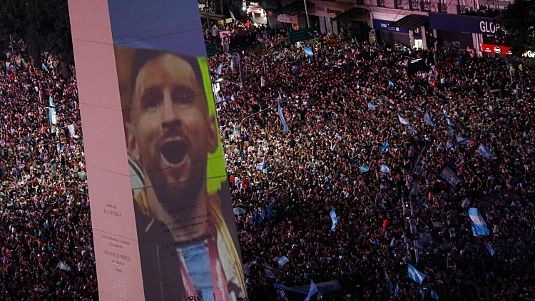 "אנחנו אלופי העולם": ארגנטינה חוגגת את הזכייה במונדיאל