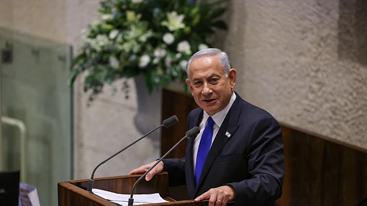 בנימין נתניהו בכנסת. ארכיון