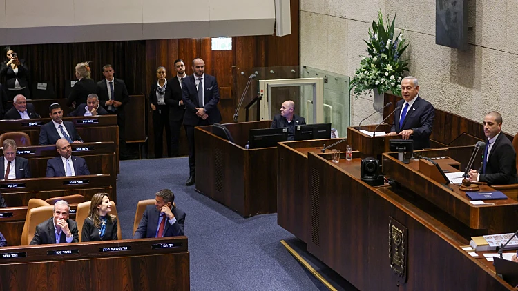 בנימין נתניהו בכנסת