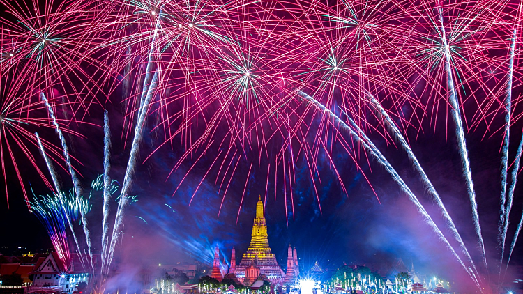 חגיגות השנה החדשה בבנגקוק, תאילנד