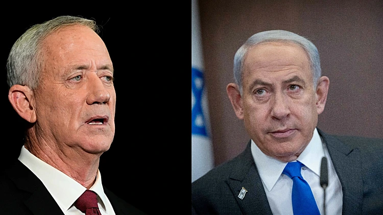 גנץ: "האחריות למלחמת האחים תהיה על נתניהו"