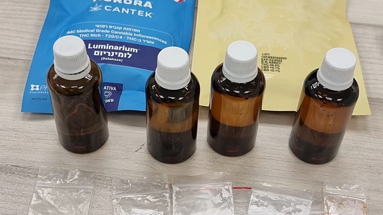 הסמים שנמצאו אצל המורה מהשפלה