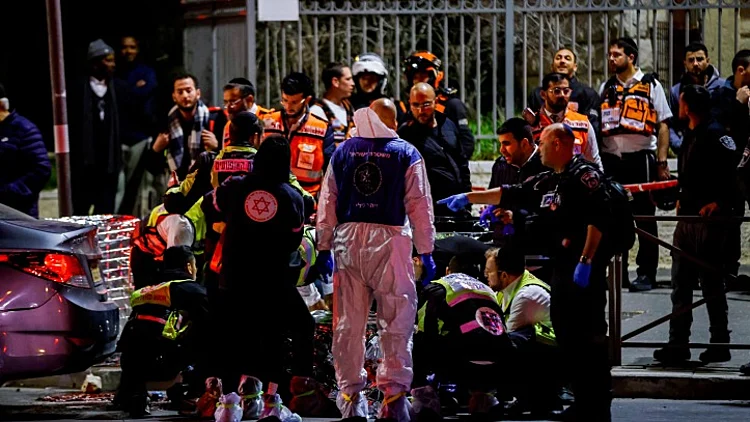 זירת הפיגוע בשכונת נווה יעקב בירושלים