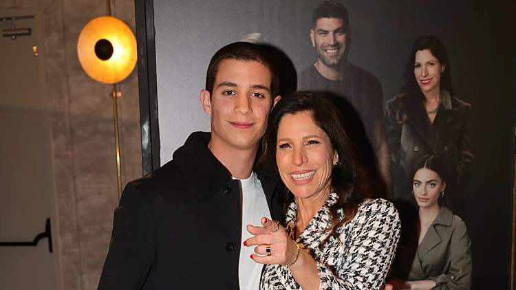 אורנה בנאי ובנה אמיר