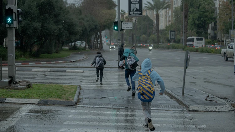 נזקי "ברברה": בן 11 נפצע קשה מעץ שקרס, פיגומים נפלו; השיא - מחר