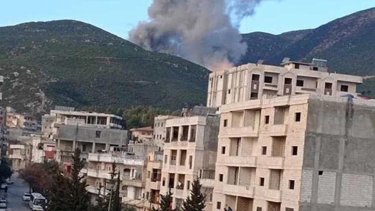 דיווחים בסוריה: ישראל תקפה באזור מסיאף שבצפון-מערב המדינה