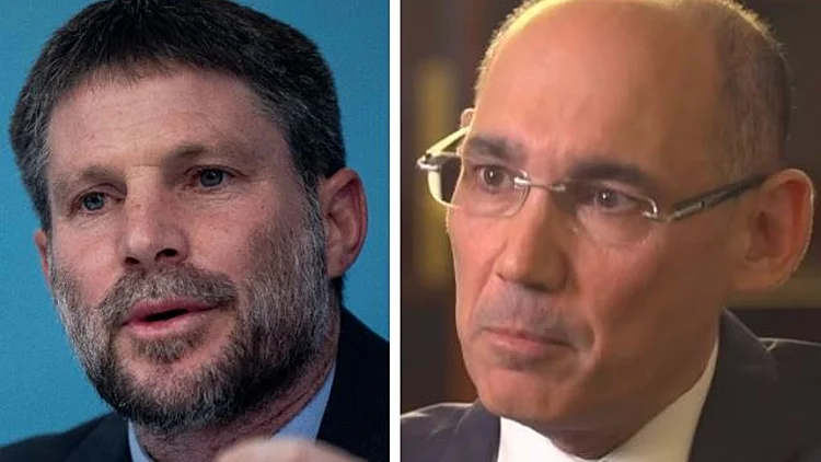 בצלאל סמוטריץ' ואמיר ירון