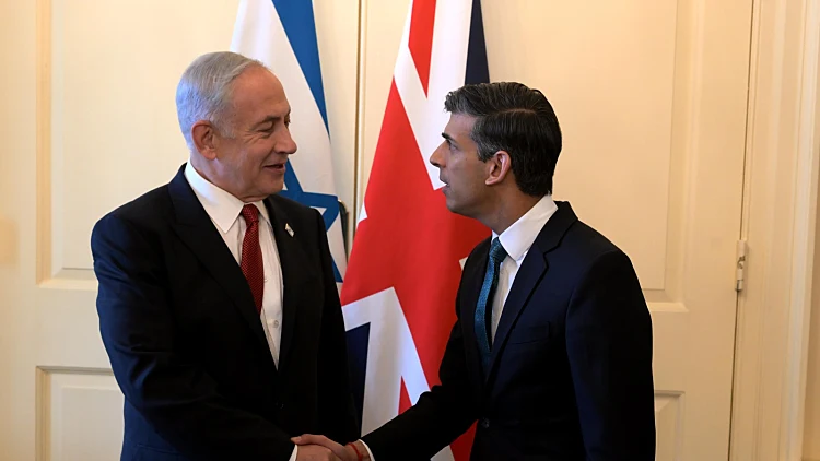 ביקור נתניהו בלונדון: הבריטים ביטלו את דברי הפתיחה של המנהיגים